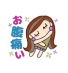 ピアスのお姉さん（色々大変！）（個別スタンプ：24）