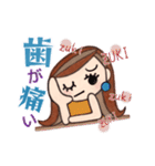 ピアスのお姉さん（色々大変！）（個別スタンプ：26）
