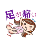 ピアスのお姉さん（色々大変！）（個別スタンプ：27）