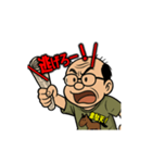 動く！馬八郎の絶叫レース編（個別スタンプ：3）
