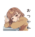 夏バテ★めんどくさ女子（個別スタンプ：2）
