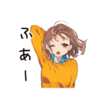 夏バテ★めんどくさ女子（個別スタンプ：25）