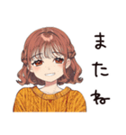 夏バテ★めんどくさ女子（個別スタンプ：36）