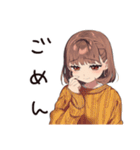 夏バテ★めんどくさ女子（個別スタンプ：38）