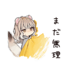 クーラー部屋のフェレットちゃん♡（個別スタンプ：26）