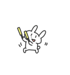 推し活するうさぎ（個別スタンプ：20）