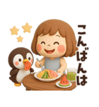 【3D】夏本番★ぶちゃこの日常（個別スタンプ：3）
