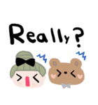 nenerin日常会話スタンプ331英語気遣い修正（個別スタンプ：36）