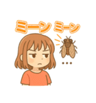 可愛い女子ずっと使える夏スタンプ（個別スタンプ：36）