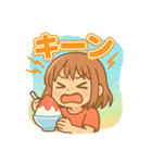 可愛い女子ずっと使える夏スタンプ（個別スタンプ：37）
