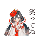巫女さんのほんわか丁寧な暮らし（個別スタンプ：24）
