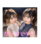 セクシーなドレスのアイドル＠誘惑と罵倒（個別スタンプ：24）
