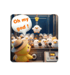 やかましい＊ひよこっこぐらし（個別スタンプ：27）