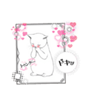 可愛いイラスト、猫の日常（個別スタンプ：7）