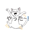 可愛いイラスト、猫の日常（個別スタンプ：12）