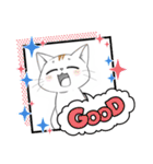 可愛いイラスト、猫の日常（個別スタンプ：31）