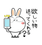 うさぎサン★お買い物（個別スタンプ：8）