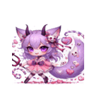 小悪魔キツネHexiの甘くて毒な告白（個別スタンプ：2）