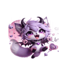 小悪魔キツネHexiの甘くて毒な告白（個別スタンプ：5）