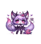 小悪魔キツネHexiの甘くて毒な告白（個別スタンプ：8）