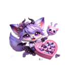 小悪魔キツネHexiの甘くて毒な告白（個別スタンプ：20）