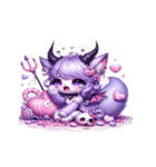 小悪魔キツネHexiの甘くて毒な告白（個別スタンプ：22）