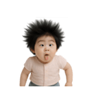 ふわふわのかわいい赤ちゃん （NT）（個別スタンプ：5）