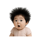 ふわふわのかわいい赤ちゃん （NT）（個別スタンプ：7）