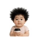 ふわふわのかわいい赤ちゃん （NT）（個別スタンプ：12）
