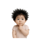 ふわふわのかわいい赤ちゃん （NT）（個別スタンプ：14）