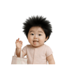 ふわふわのかわいい赤ちゃん （NT）（個別スタンプ：16）