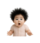 ふわふわのかわいい赤ちゃん （NT）（個別スタンプ：21）