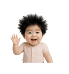 ふわふわのかわいい赤ちゃん （NT）（個別スタンプ：25）