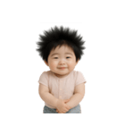 ふわふわのかわいい赤ちゃん （NT）（個別スタンプ：27）