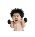 ふわふわのかわいい赤ちゃん （NT）（個別スタンプ：28）
