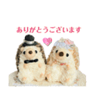 ハリネズミファミリーの日常（個別スタンプ：6）