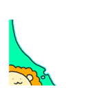 楽しげなフレーム風スタンプ（個別スタンプ：5）