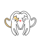 猫のちるくくすう（個別スタンプ：5）