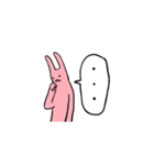 ちょっっと危なげウサちゃん（個別スタンプ：15）