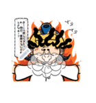 ちりとりあたまのメッセージスタンプ（個別スタンプ：6）