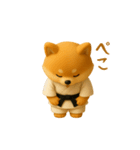 押忍！3D空手犬（個別スタンプ：30）