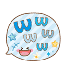 気分が上がる↑ブルベ夏色の夏の日の挨拶（個別スタンプ：26）