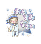 水兵ちゃんとカモメさん 夏のスタンプ（個別スタンプ：8）