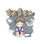 水兵ちゃんとカモメさん 夏のスタンプ（個別スタンプ：11）
