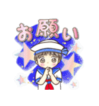 水兵ちゃんとカモメさん 夏のスタンプ（個別スタンプ：19）