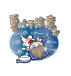 水兵ちゃんとカモメさん 夏のスタンプ（個別スタンプ：30）