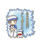 水兵ちゃんとカモメさん 夏のスタンプ（個別スタンプ：33）