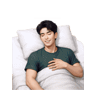 様々な感情を持つハンサムな男性 （NT）（個別スタンプ：27）