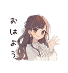 ゆるふわガーリーな女の子の夏（個別スタンプ：2）