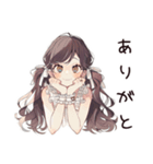 ゆるふわガーリーな女の子の夏（個別スタンプ：3）